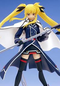 MAX FACTORY Magical Girl Lyrical Nanoha StrikerS figma Fate T. Harlaown Barrier Jacket ver.