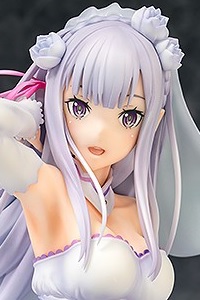 Phat! Re:Zero -Starting Life in Another World- Emilia Wedding Ver. 1/7 PVC Figure (2nd Production Run)