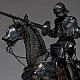 KAIYODO KT Project KT-026 Takeya Style Jizai Okimono 15th Century Gothic Equestrian Armor Bronze gallery thumbnail