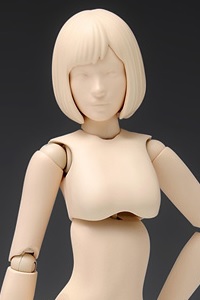 WAVE Movable Body Female Type A Version 1/12 Plastic Kit
