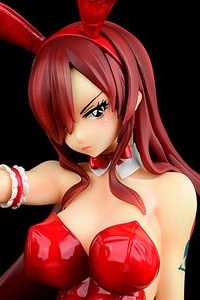ORCATOYS FAIRY TAIL Erza Scarlet Bunny girl_Style/type rosso 1/6 PVC Figure