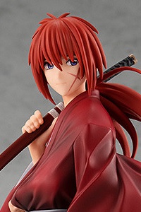 GOOD SMILE COMPANY (GSC) Rurouni Kenshin -Meiji Kenkaku Roman Tan- POP UP PARADE Himura Kenshin PVC Figure