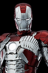 threezero Marvel Studios: The Infinity Saga DLX Iron Man Mark 5 1/12 Action Figure