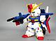 PLEX Jumbo Soft Vinyl Figure SD MSZ-010 ZZ Gundam gallery thumbnail