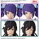 BANDAI SPIRITS 30MS Option Hair Style & Face Parts Set (Tanaka Mamimi / Shirase Sakuya) Plastic Kit gallery thumbnail