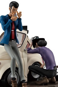 MegaHouse Lupin The Third LUPIN THE GALLERY Punk at dawn! Plastic Figure