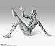 BANDAI SPIRITS S.H.Figuarts Body-chan -Sports- Edition -Wireframe- (Gray Color Ver.) gallery thumbnail