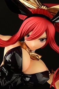 ORCATOYS FAIRY TAIL Erza Scarlet High-kick Ver. Kuro-usagi 1/6 Plastic Figure