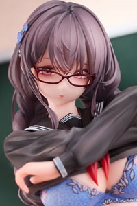 Uya Taiiku no Jugyou wa Uketaku nai Megane Musume Illustration by Fujiko 1/6 Plastic Figure