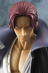 MegaHouse Excellent Model Portrait.Of.Pirates ONE PIECE NEO-DX Red-haired Shanks PVC Figure