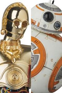 MedicomToy MAFEX No.029 Star War: The Force Awakens C-3PO & BB-8 Set Action Figure