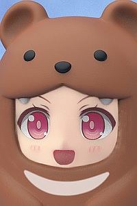 GOOD SMILE COMPANY (GSC) Nendoroid More Kigurumi Face Parts Case Brown Bear