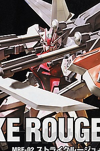 Gundam SEED HG 1/144 MBF-02 + P202QX Strike Rouge + IWSP