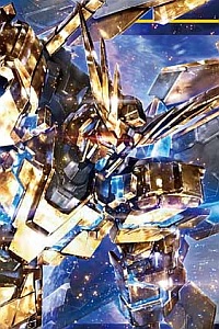 Mobile Suite Gundam Narrative HGUC 1/144 RX-0 Unicorn Gundam 03 Phenex (Destroy Mode) (Narrative Ver.) [Gold Coating]