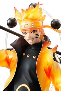 MegaHouse G.E.M. Series NARUTO Shippuden Uzumaki Naruto Rikudo Sennin Mode Plastic Figure (Re-release)