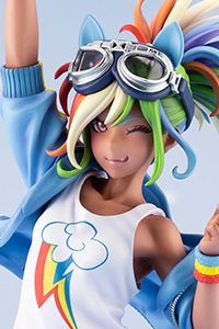 KOTOBUKIYA MY LITTLE PONY BISHOUJO Rainbow Dash 1/7 Plastic Figure (2nd Production Run)