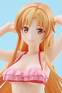 GOOD SMILE COMPANY (GSC) Gekijoban Sword Art Online -Progressive- Mei-ki Yuuyami no Scherzo POP UP PARADE BEACH QUEENS Asuna Plastic Figure