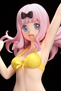 Our Treasure Anime Kaguya-sama wa Kokurasetai -First Kiss wa Owaranai- Assemble Heroines Fujiwara Chika [Summer Queens] 1/8 Plastic Figure