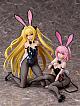 FREEing To LOVE-ru Darkness Konjiki no Yami Bunny Ver. 1/6 Plastic Figure gallery thumbnail